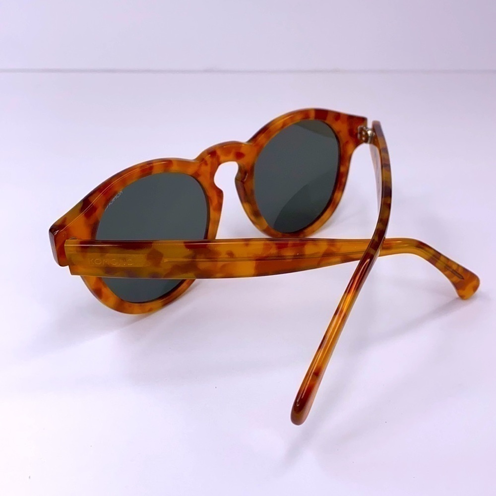 KOMONO Clement Caramel Demi New Sunglasses tortoise round - Picture 12 of 16